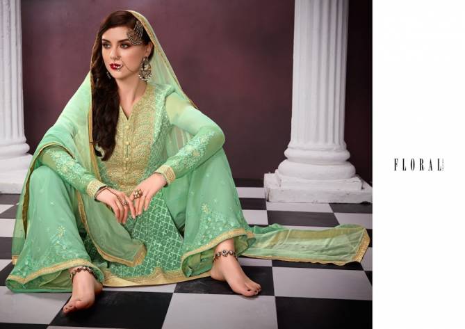 Floral Malika 2 Heavy Georgette Designer Salwar Suits